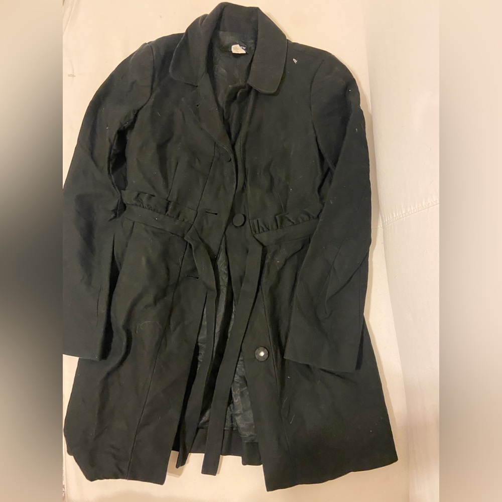 Jcrew Winter Peplum Coat
